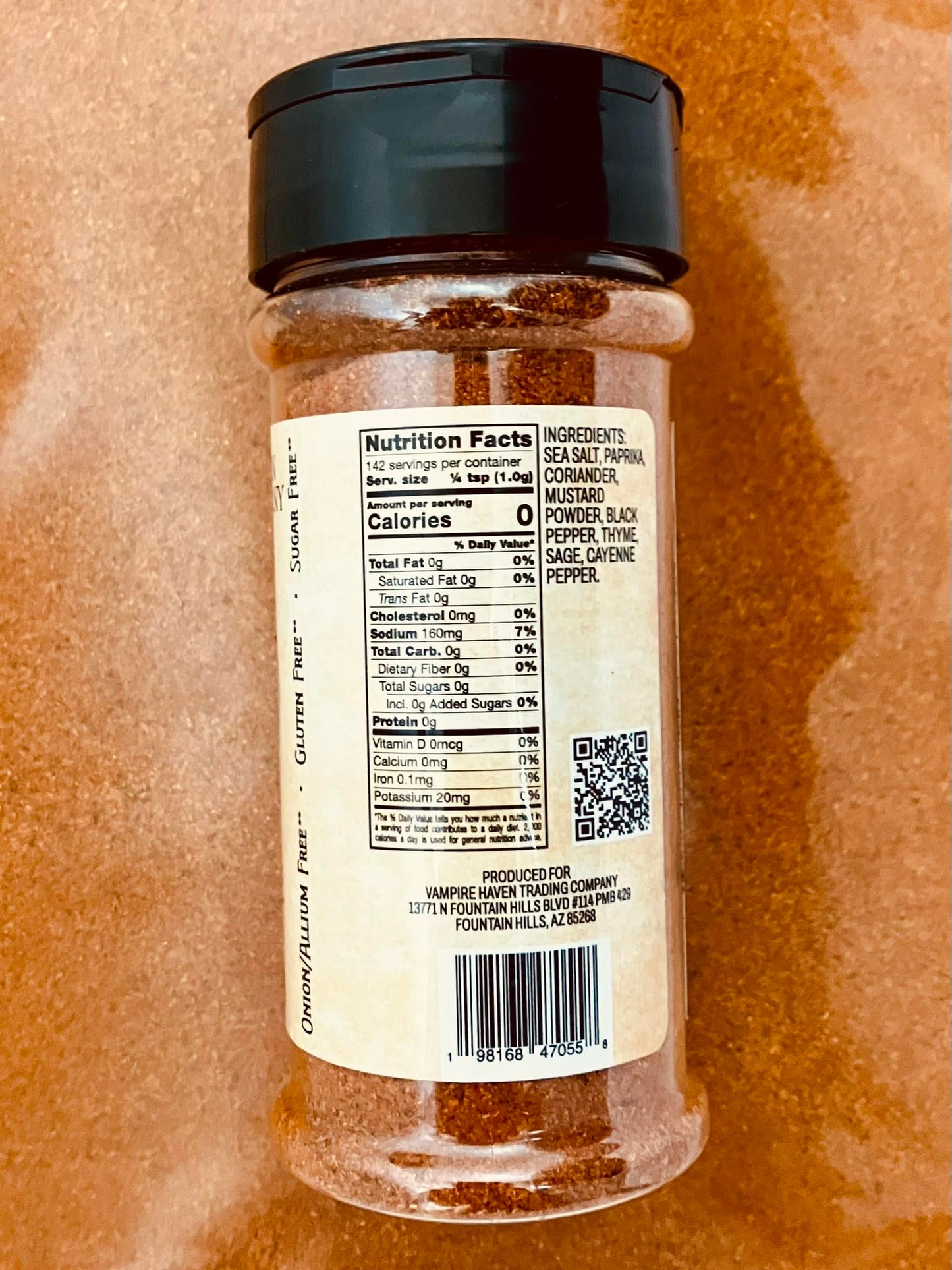 VAMPIRE HAVEN TRADING COMPANY Rotisserie Chicken seasoning, 5 oz, VEGAN spice mix