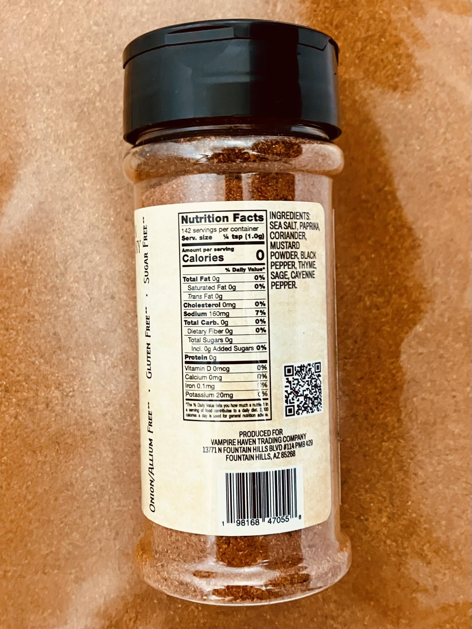 VAMPIRE HAVEN TRADING COMPANY Rotisserie Chicken seasoning, 5 oz, VEGAN spice mix