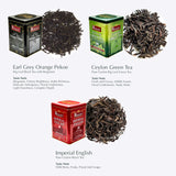 Romanov Tea | Exclusive | Earl Grey | Orange Pekoe | Big Leaf Tea | Metal Tin | GMO Free | Gluten Free | Dairy Free | Sugar Free | 100% Natural | 400