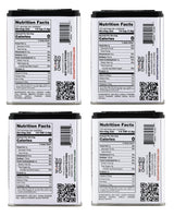 Eat Happy Kitchen Seasoning Variety Pack, 4 x 4.3 Oz - Salt, BBQ, Ranch Dust & Taco Dust - All-Purpose Spice Blends - No Sugar Added, Gluten Free, No