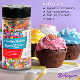 Bakerpan Mini Red Heart Sprinkles for Cake Decorating, 5.77 Ounces Mother Day Sprinkles Edible for Ice Cream, Cookies, Valentines Day Sprinkles