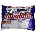 Baby Ruth Chocolate Bars, Fun Size, 11.5 oz