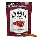 Wiley Wallaby Licorice 24 Ounce Classic Gourmet Soft & Chewy Australian Cinnamon Licorice Candy Twists, 1 Pack