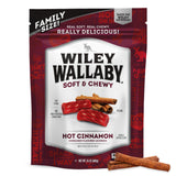 Wiley Wallaby Licorice 24 Ounce Classic Gourmet Soft & Chewy Australian Cinnamon Licorice Candy Twists, 1 Pack