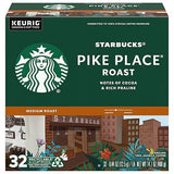 Starbucks® Pike Place Roast K-Cup® Packs, 32-count - Medium Roast (Packaging May Vary)