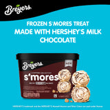 Breyers Campfire Collection Frozen Dairy Dessert for a delicious frozen treat S'mores made with Hershey's milk chocolate 48 oz