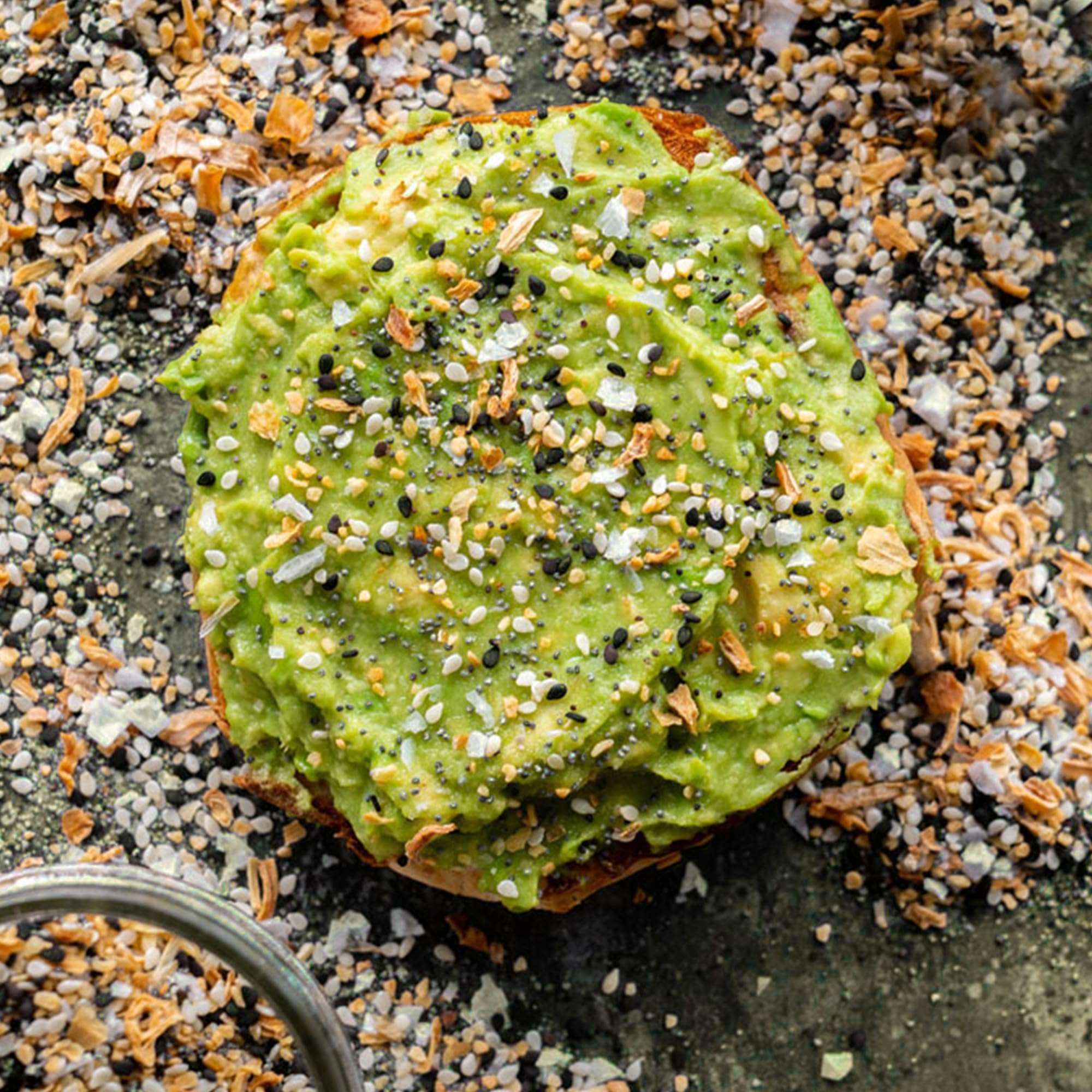 Pure Original Ingredients Everything Bagel Seasoning (10 oz) Add Flavor & Texture, Mix Of Sesame Seeds, Garlic, Onion & Salt
