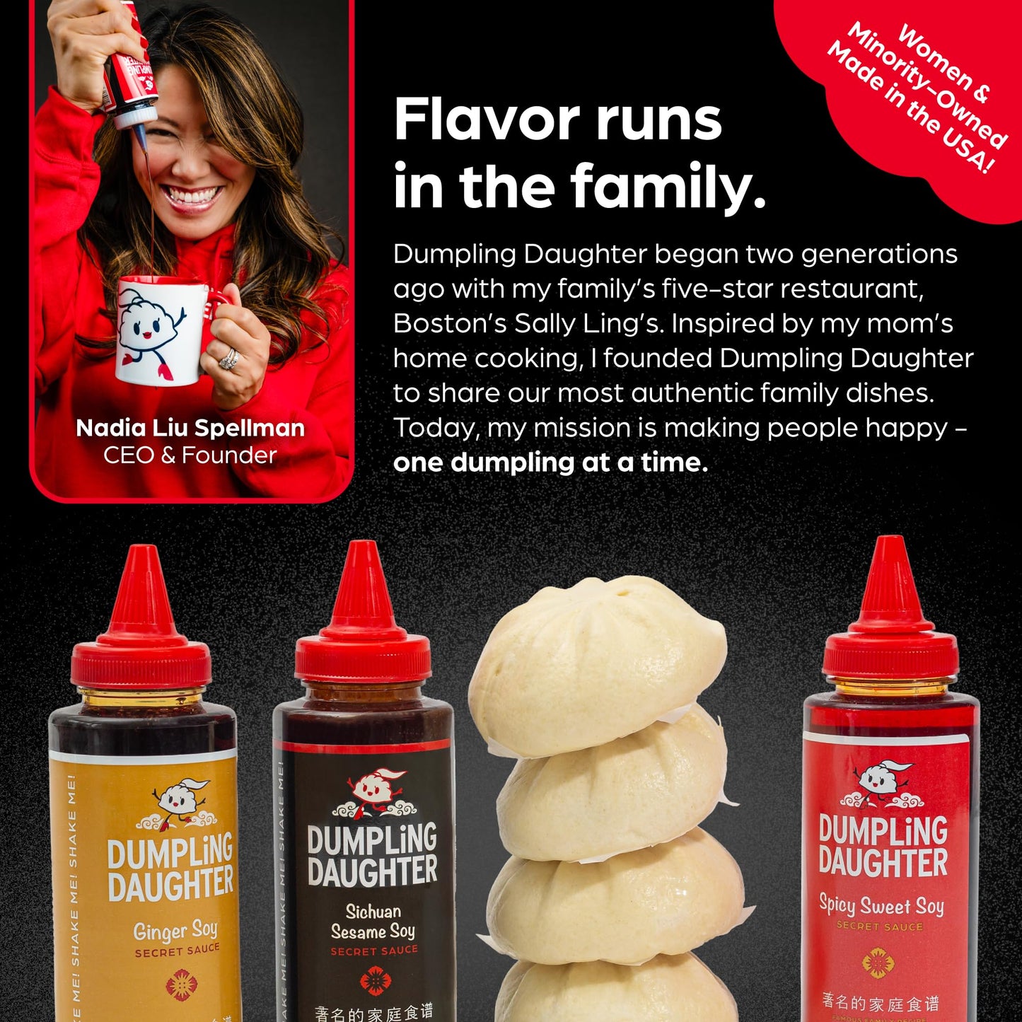 Dumpling Daughter - Sichuan Sesame Soy (16 Fl Oz)