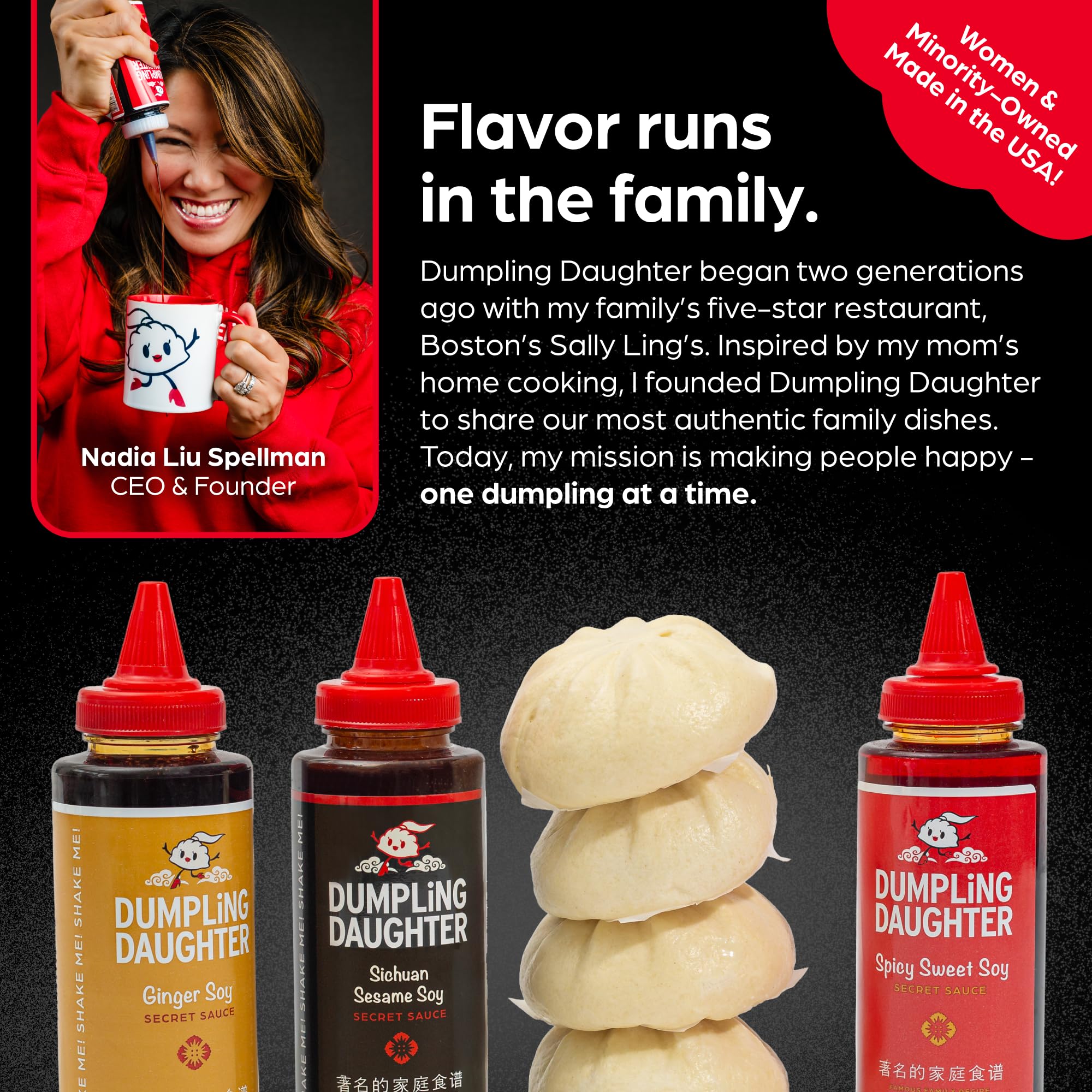 Dumpling Daughter - Sichuan Sesame Soy (16 Fl Oz)
