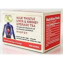 GT Milk Thistle Liver & Kidney Upgrade Tea, 1.13 Ounce Box (16 Tea Bags)