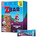 Zbar - Chocolate Chip - Soft-Baked Energy Snack Bars - Non-GMO - 12g Whole Grains - USDA Organic Granola Bars - Snacks for Kids (12 Pack)