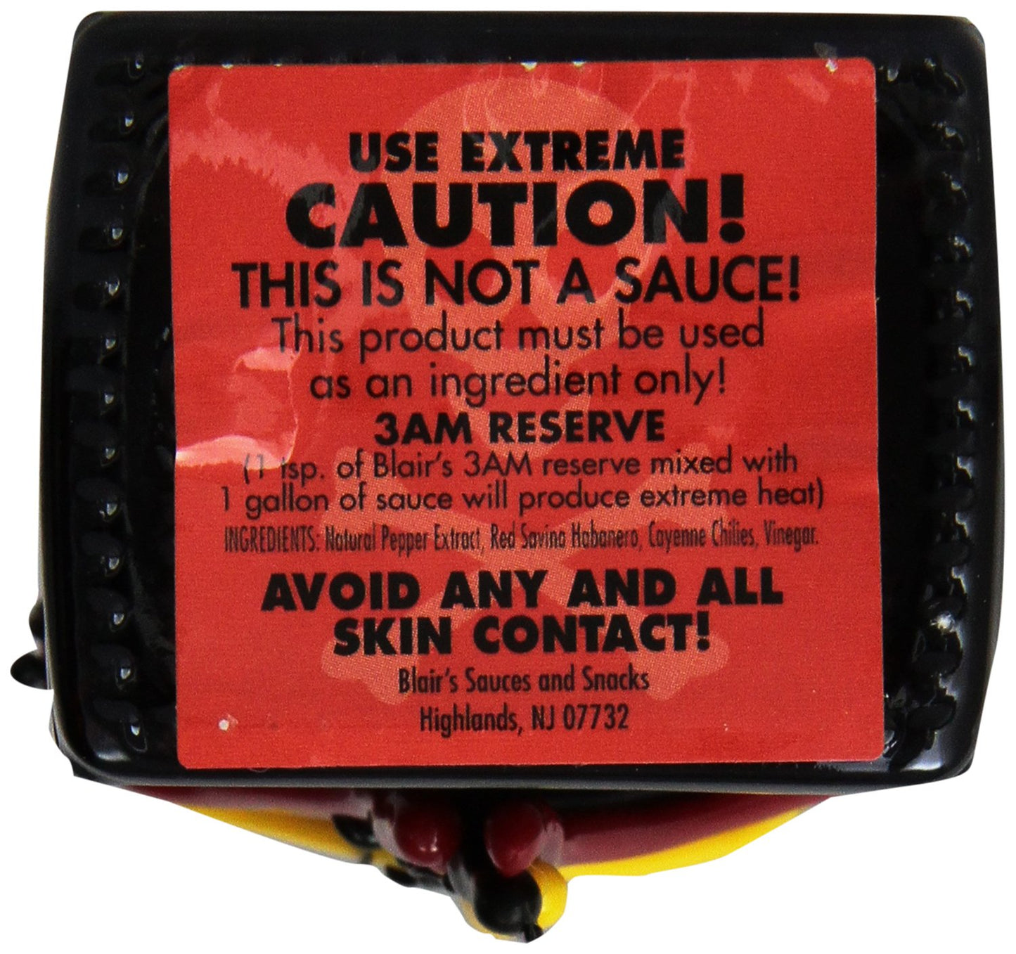 Blair's 3am Reserve Hot Sauce , 2.5 oz