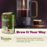Panera Hazelnut Crème Ground Coffee - Light Roast 100% Arabica for Smooth Morning Brewing - Restaurant-Quality Flavored Coffee, Kosher Certified, 12oz