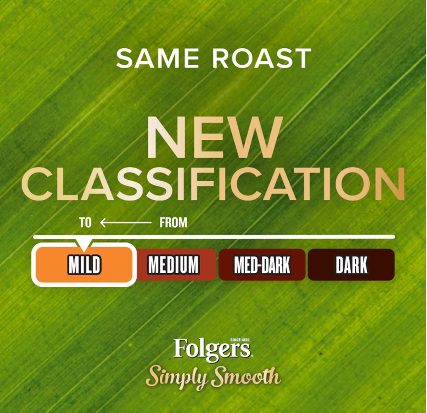 Folgers Simply Smooth Mild Roast Ground Coffee, 11.5 Ounces