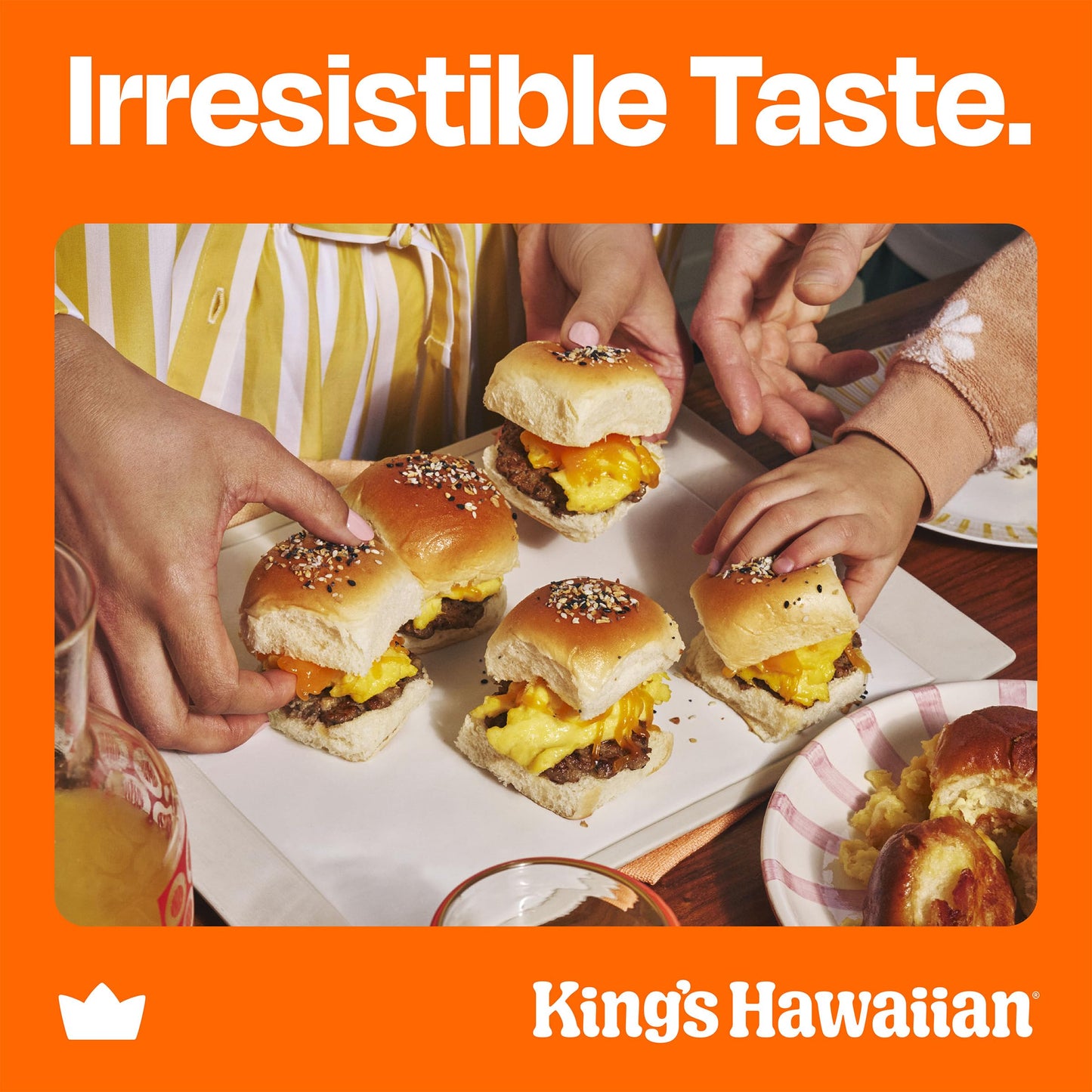King's Hawaiian Savory Butter Rolls, 12 ct, 12 oz