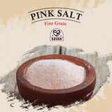 52USA Fine Grain Himalayan Pink Salt, 1 lb Resealable Bag, Pure Unrefined Natural Mineral Salt, Kosher, No Additives & No Gluten, Pink Salt for