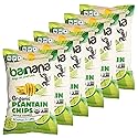 Barnana - Organic Plantain Chips, Acapulco Lime, Healthy Snack Made With 100% Coconut Oil, Non-GMO, Potato Chip Alternative, Zero Sugar, Paleo