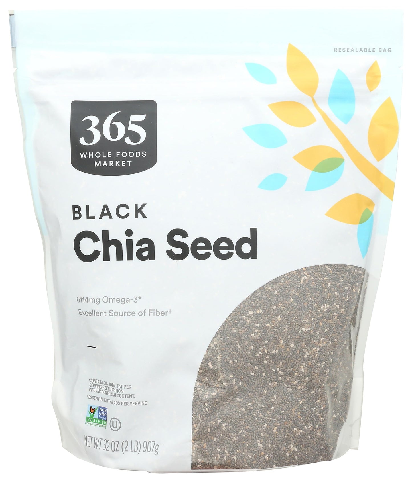 365 by Whole Foods Market, Black Chia Seed, 32 Ounce