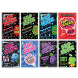 Popping Candy Variety Pack Bundle. Include 8 Flavors of 0.33 Oz Pack Each of Pop Rocks Candy and a Zombibites Fridge Magnet. Taste the Fun