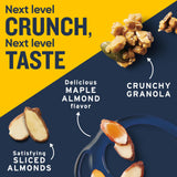 Ratio Protein Fiber Maple Almond Granola Cereal, 18g Protein, 9.8 oz
