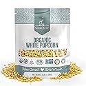 Great River Milling Organic White Popcorn Kernels | USDA Organic, Healthy Non-GMO Popping Corn | Naturally Gluten Free, Light, Fluffy, Crunchy Popcorn