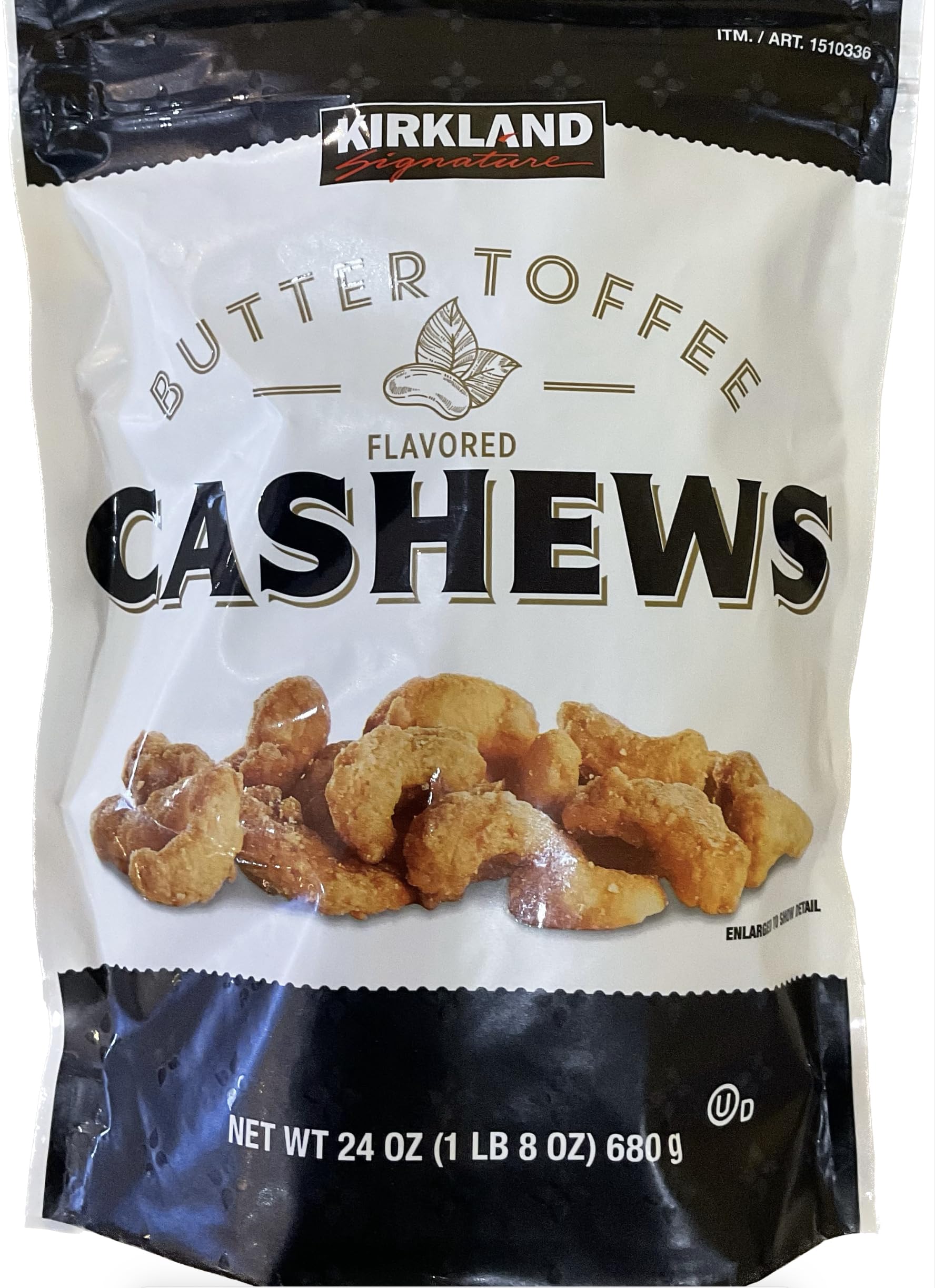 Butter toffee flavored cashews (2 bags)