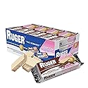 RUGER Sugar-Free Chocolate Wafers 1.6 Ounce (Pack of 12) - Deliciously Crisp and Guilt-Free Chocolate Treats with Natural Ingredients, Non-GMO, Vegan