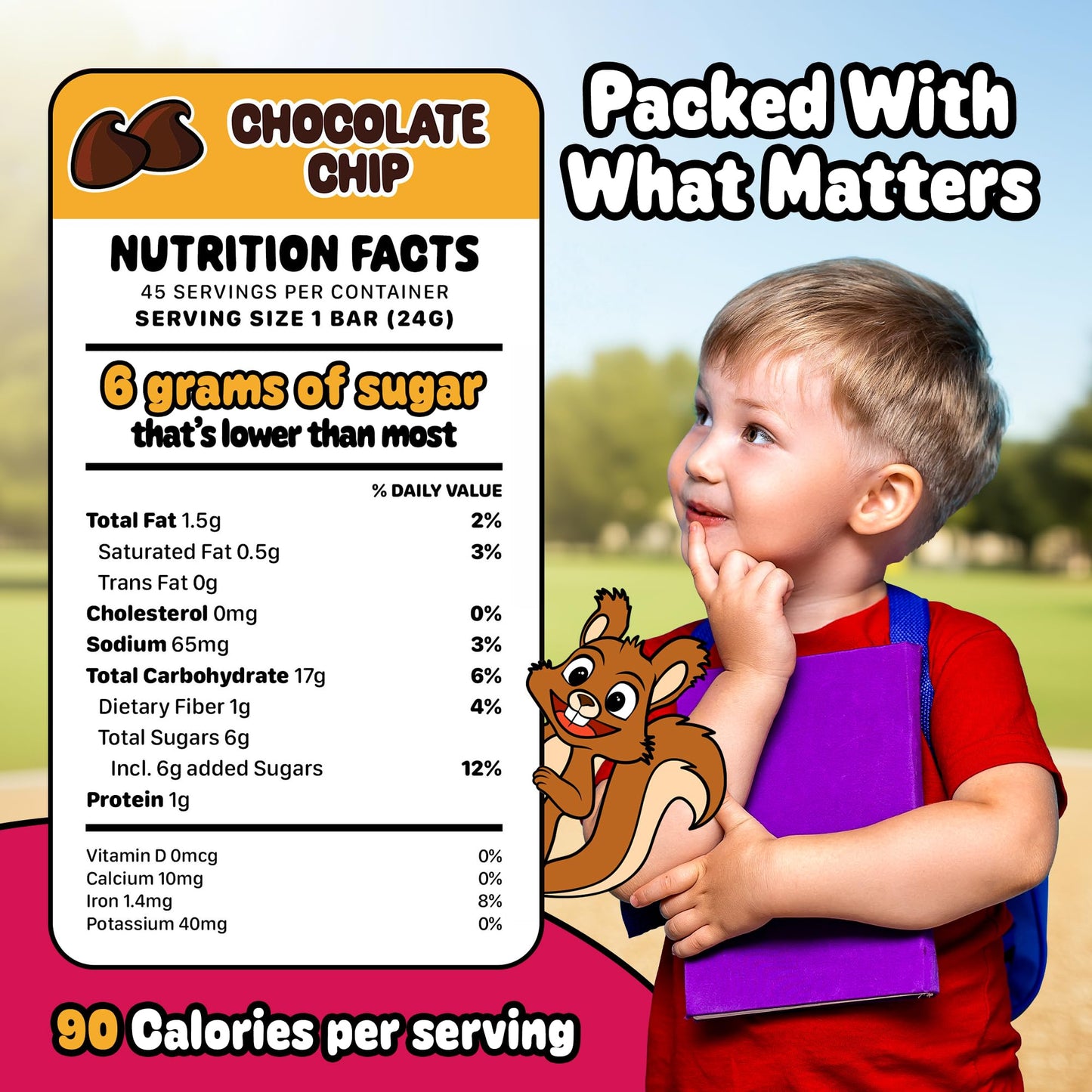 Snakkidz Organic Chewy Granola Bars for Kids, Allergen-Free, Nut-Free, Gluten-Free, Low Sugar Snack Bars Made with Avocado Oil, Individually Wrapped