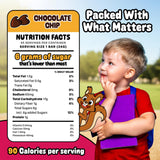 Snakkidz Organic Chewy Granola Bars for Kids, Allergen-Free, Nut-Free, Gluten-Free, Low Sugar Snack Bars Made with Avocado Oil, Individually Wrapped