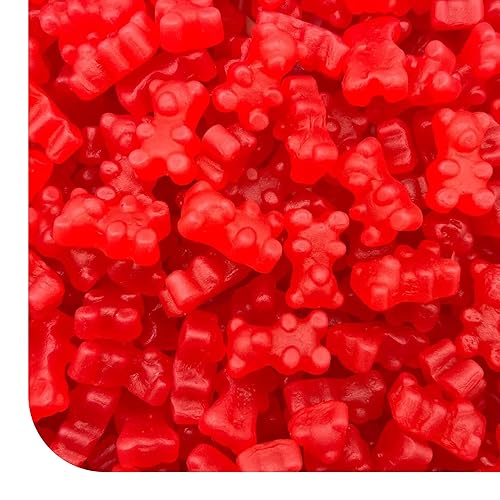 Cinnamon Bears Gummy Candy - 2 Pound Bag - Red Cinnamon Candy with Bold Heat - Chewy Candy for Spicy Gummi Bears Fans - Gelatin Free Gummies