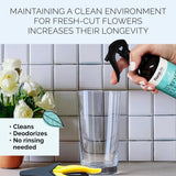 Floralife Surface Cleaner - Gentle Multi-Surface Cleaner Spray for Flower Vases and Tools - 8oz