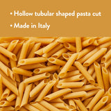DeLallo Gluten-Free Brown Rice Penne Pasta, Non-GMO, Made in Italy, Kosher, All Natural, Tree-Nut Free,12 oz Bag, (4 Pack)