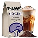 Shroomi Award-Winning Mushroom Focus Coffee - 16,000mg Lions Mane Blend | Organic Brain Coffee Ground with Reishi and Chaga | Mental Clarity and Calm