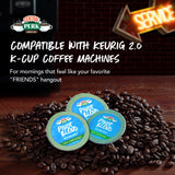 Central Perk Medium Dark Roast Single Serve Coffee Pods Compatible with K-Cup Brewers - "Pivot Blend", 100% Arabica Coffee with Bright Citrus, Sweet