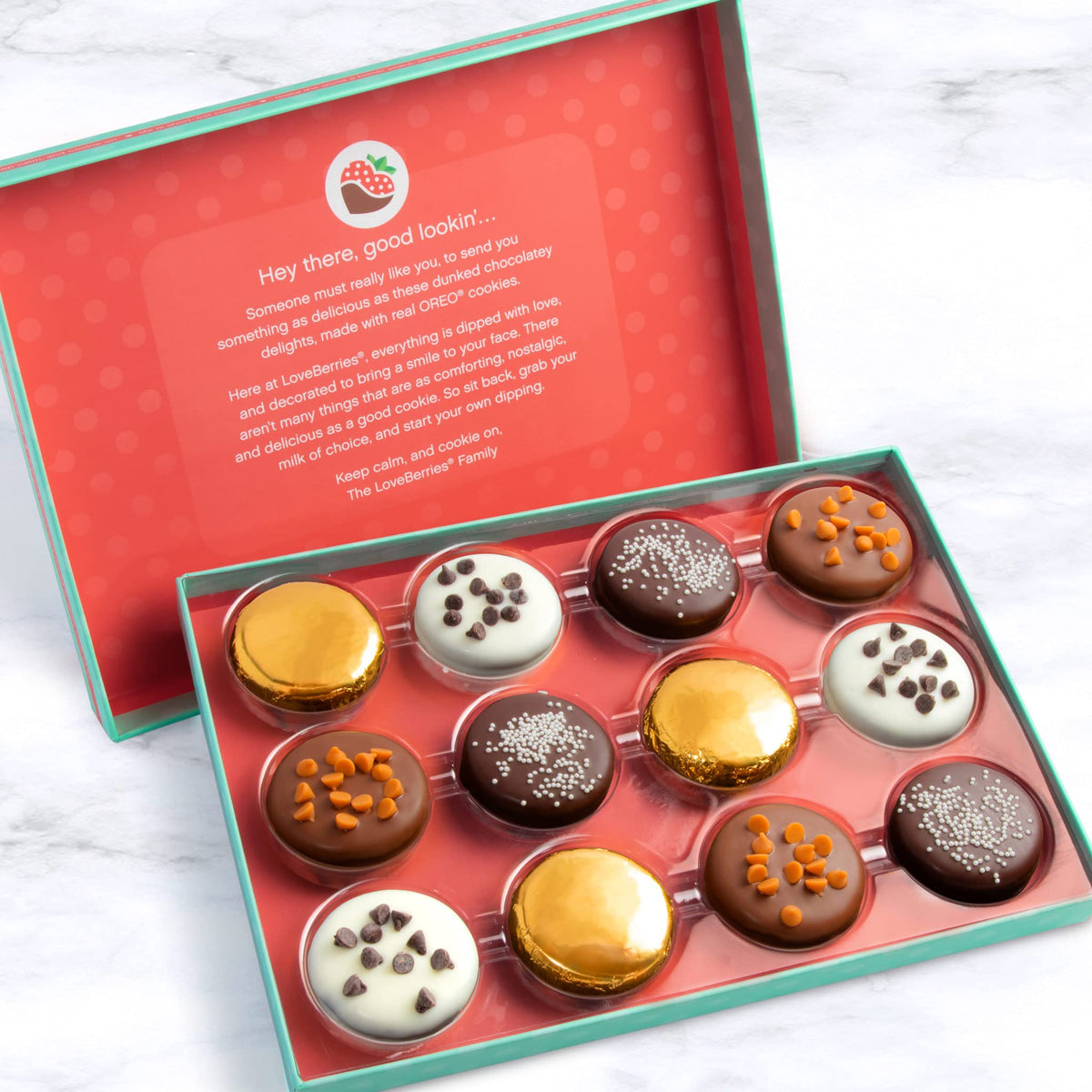 A Gift Inside Deluxe Chocolate Covered Oreos