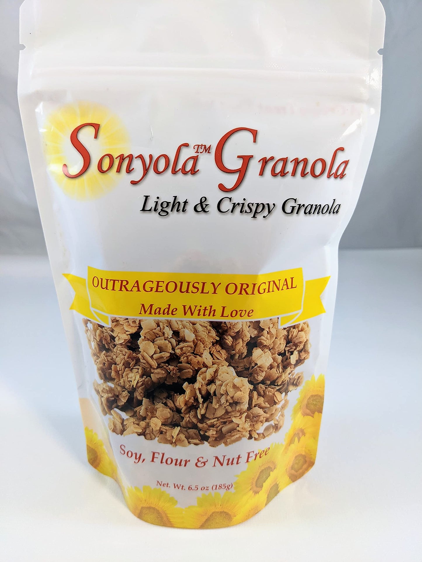 Sonyola Granola Outrageously Original | 100% FREE of nuts, coconut, flour, soy & peanuts!