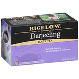 Bigelow Tea Darjeeling Black Tea, Caffeinated Tea, 20 Count Box (Pack of 6), 120 Total Tea Bags