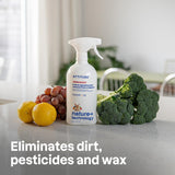 ATTITUDE Fruit & Vegetable Wash, Unscented Food-Safe Produce Wash to Remove Dirt, Wax & Residue, Vegan Plant-Based Produce Cleaner, 27.1 Fl Oz (Pack