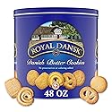 Royal Dansk Danish Butter Cookies, 48oz Exclusive Tin, Traditional Assortment, Made with Real Butter, Perfect for Sharing with Recyclable Tin