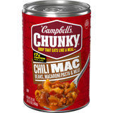 Campbell’s Chunky Soup, Chili Mac, 16.3 Oz Can