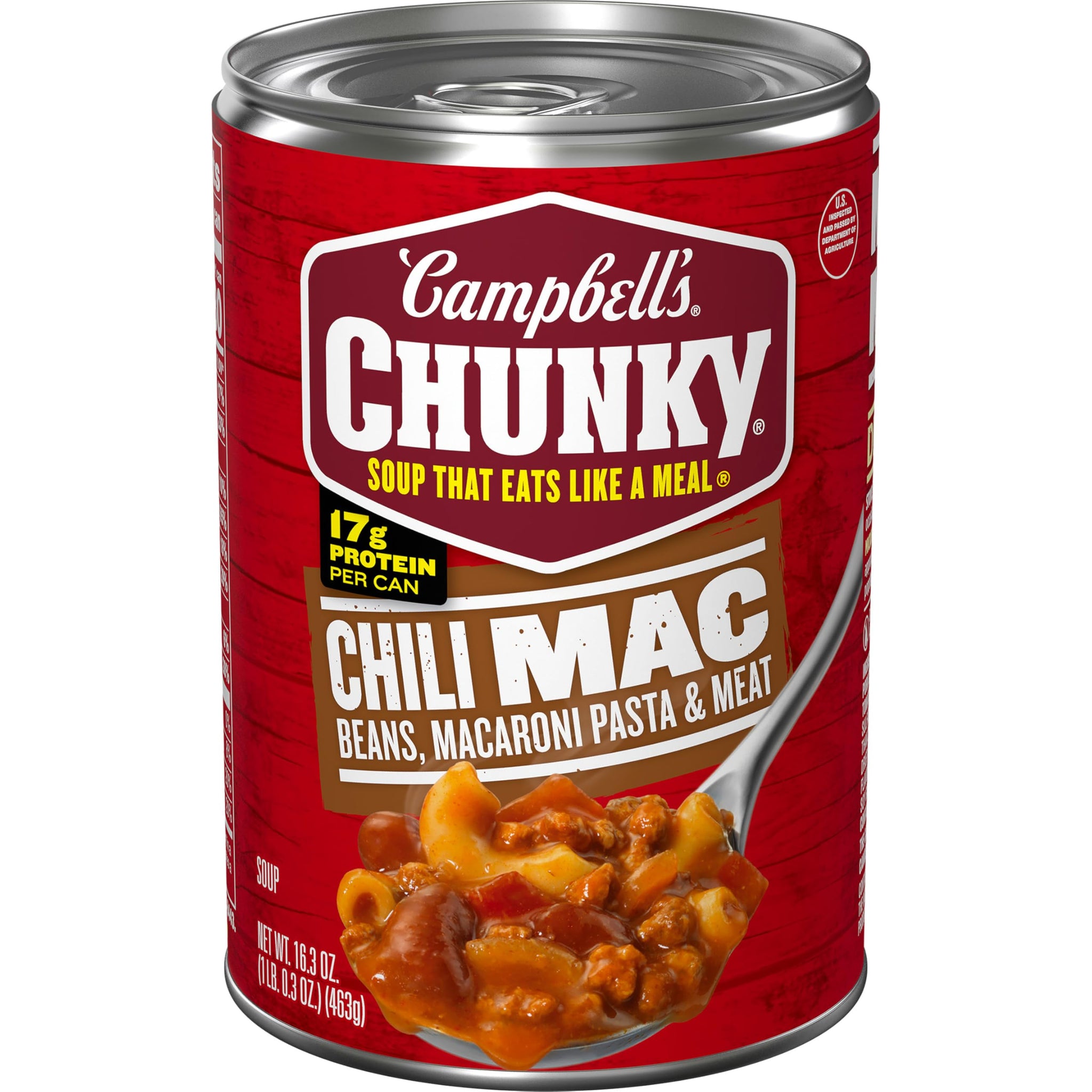 Campbell’s Chunky Soup, Chili Mac, 16.3 Oz Can