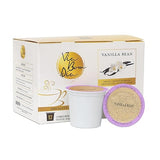 Via Bom Dia Naturally Flavored Kcup Coffee Pods, Vanilla Bean Flavor, Medium Roast, 12 Count (Pack of 1), for Single-Serve Keurig Machines