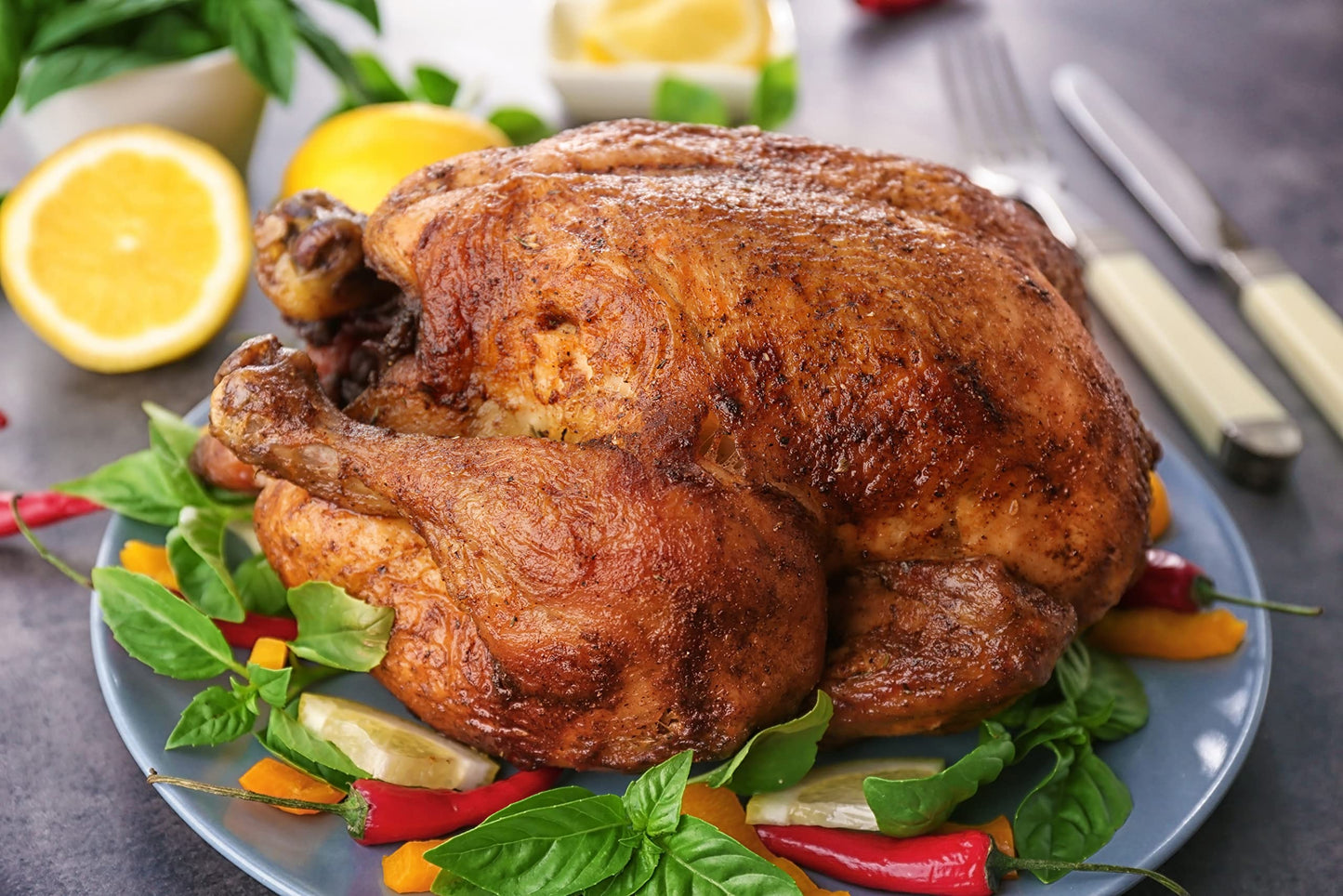 2 Pack - Premium Thanksgiving Perfect Poultry Pack - Chairman of the Bird Herb Turkey Rub + Stan's Smoky BBQ Cajun Deep Fried Turkey Seasoning - All