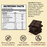 Macalat Organic Dark Chocolate Bar, Quinoa Crunch, Sugar Free Chocolate