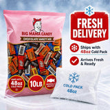 Big Mama Candy Bulk Chocolate Variety Pack, Individually Wrapped 10 lb