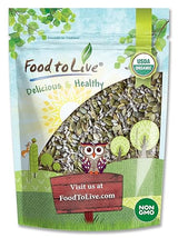 Food to Live Organic Sprouted Seeds Mix, 1 Pound - Raw & Non-GMO Snack Mix Contains Sprouted Pumpkin and Sunflower Seeds, Vegan Superfood, Kosher