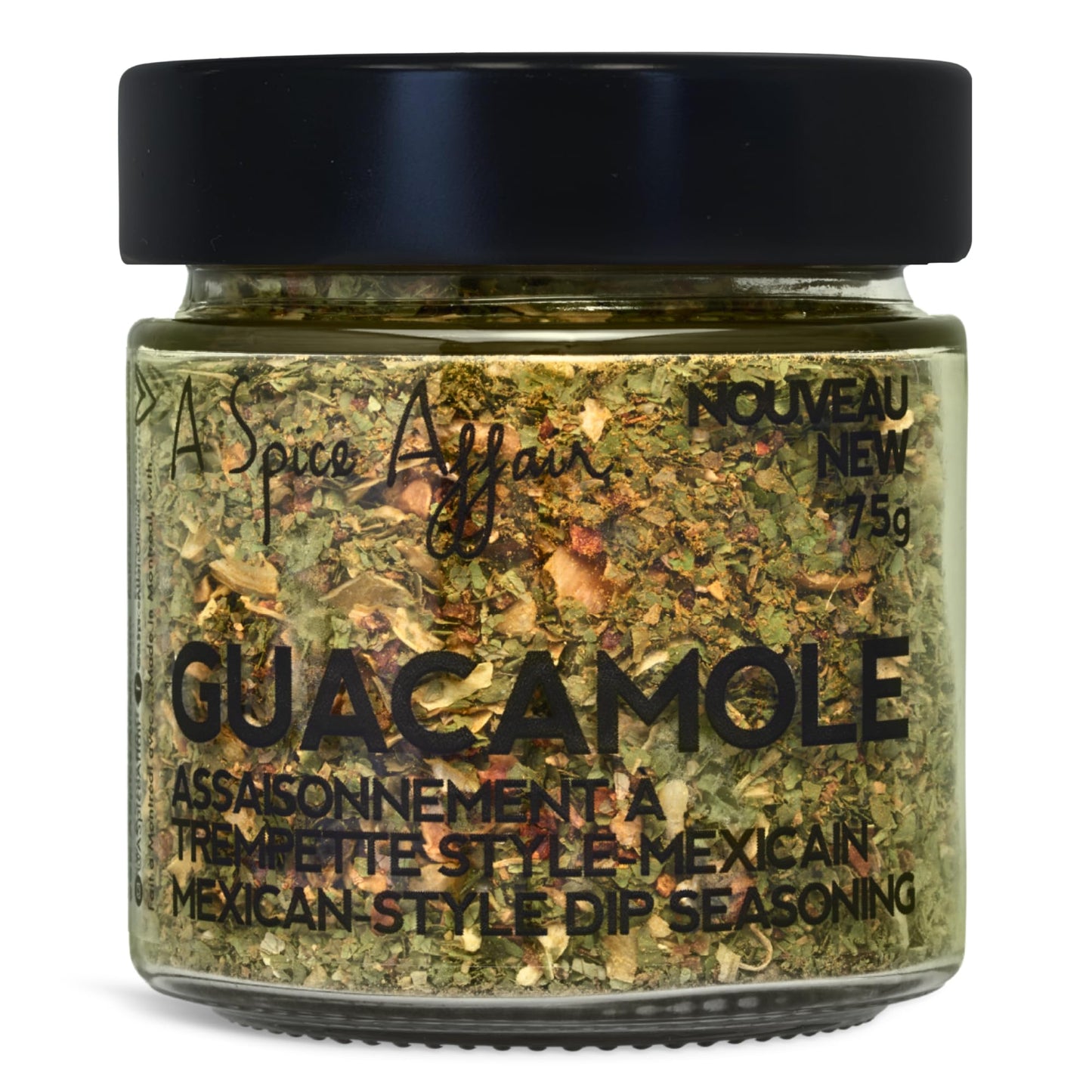 A Spice Affair’s Guacamole Dip Mix | Fresh, Zesty & Vibrant Avocado Seasoning Blend | All-Natural, Non-GMO, Filler-Free | Perfect for Guacamole