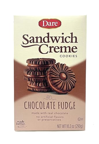 Dare Cookies, Chocolate Cream, 10.2 oz (cfuda)