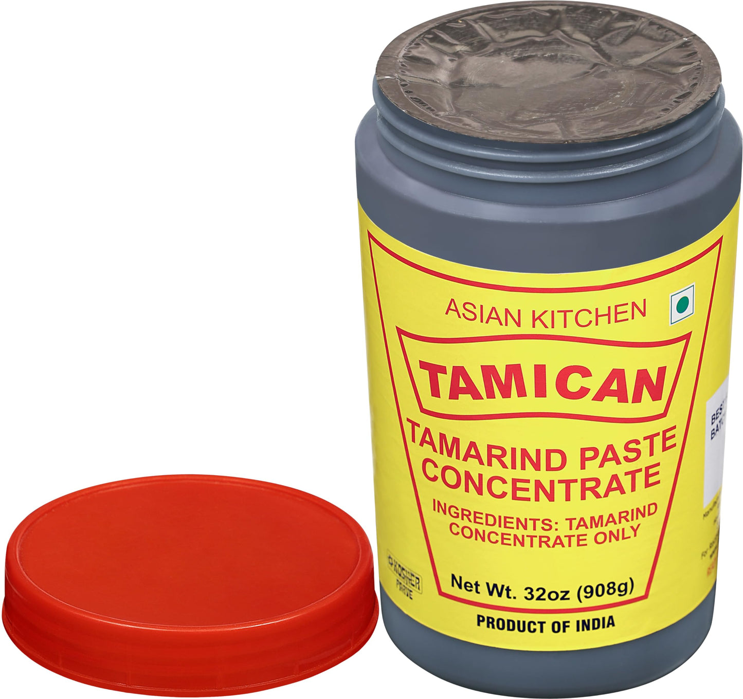 Asian Kitchen Tamarind Concentrate 32oz (2lbs ) 908g (Bulk Value Pack) ~ Gluten Free, No added sugar | All Natural | Vegan | NON-GMO | No Colors |