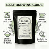 Blood Detox Tea Jamaica, Blood Detox Tea From Jamaica, Rich in Cinnamon, Flower Flagweed, Burdock Root and Wild Cinnamon Leaves, 100% Natural Wild
